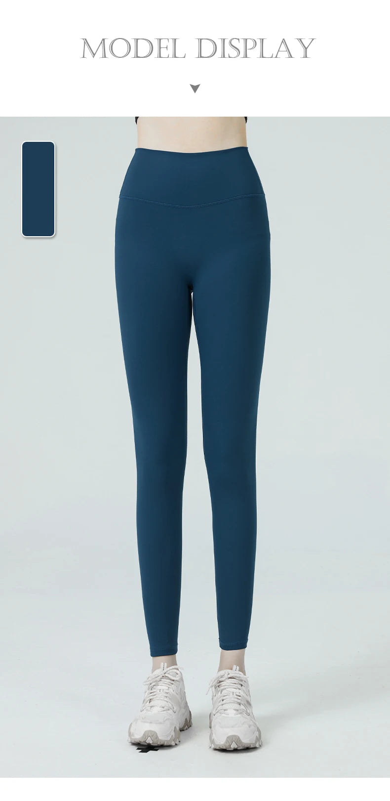 Naked Feel Yoga Leggings with Buttock Lifting and Hidden Waist Pockets – Women’s Gym Fitness Sportswear Tight