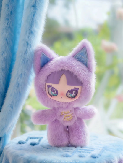 INNS Cat Inn Your Chat Series Mystery Blind Box Fluffy Kawaii Plush Doll Backpack Pendant Collectible Trendy Toy