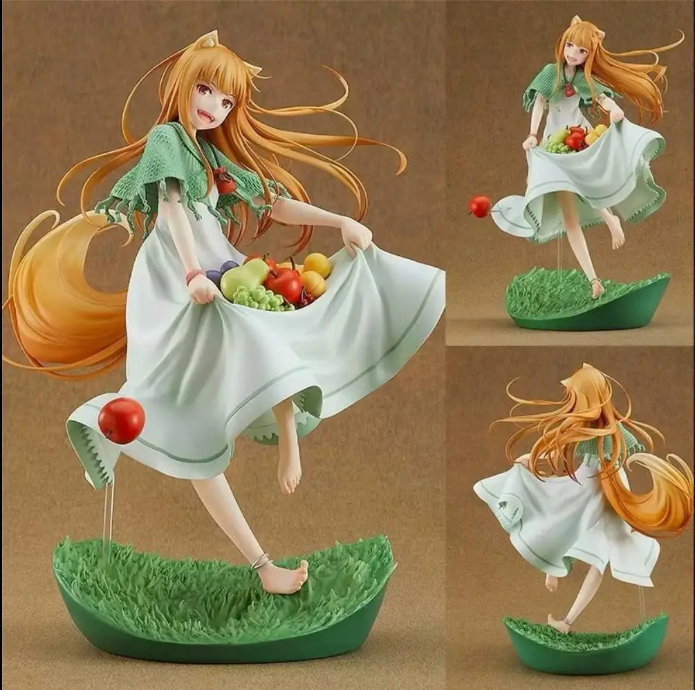 Spice And Wolf Holo The Wise Wolf 7th Generation Figure Fragrant Fruit Theme Collectible Model Doll Decorative Ornament Statue