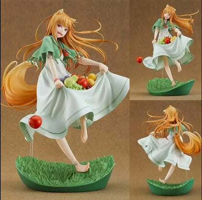Spice And Wolf Holo The Wise Wolf 7th Generation Figure Fragrant Fruit Theme Collectible Model Doll Decorative Ornament Statue