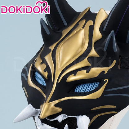 IN STOCK Xiao Mask Cosplay Props Game Genshin Impact Cosplay DokiDoki Men Halloween Mask Xiao Cosplay Accessory