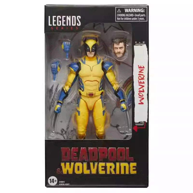 Wolverine Deadpool X-Men Legend Series Action Figure Figure Wade Winston Wilson Figures Joint Mobility Model Collection Toy Gift