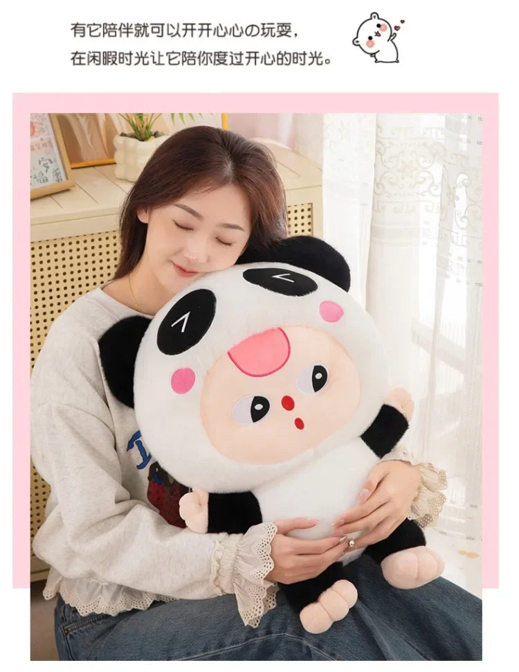 32/62cm Kawaii Baby Three Years Old Plush Doll Toy Baby Three Rabbit Series Stuffed Pillows Toy Ornaments Xmasgifts for Girls