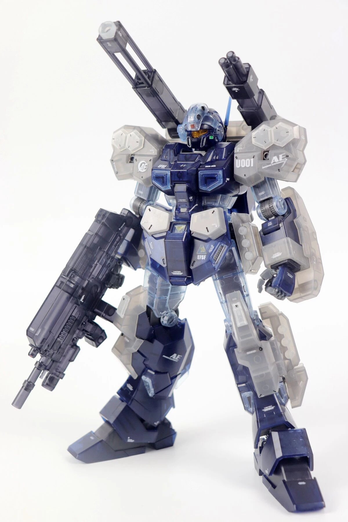 Daban 6641A MG Clear Color Transparent Armor Model Kit 1/100 ABS