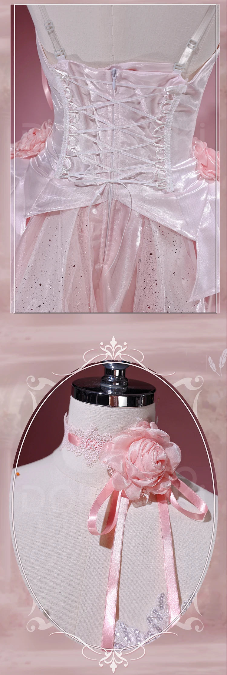 Yuuki Asuna Cosplay Costume Anime Sword Art Online Cosplay DokiDoki-R Women Pink Wedding Dress Asuna Unrestrained Emotion