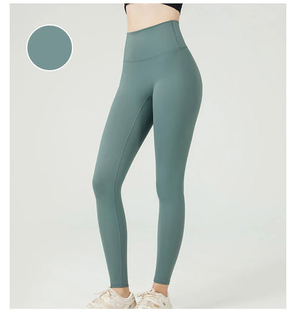 The Codex Seamless Yoga Leggings for Women – Athletic Gym Workout Fitness Pants Tights