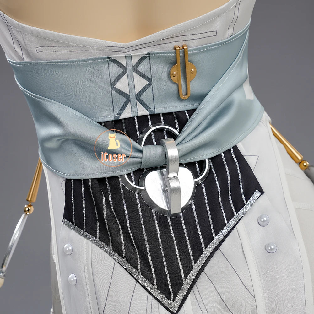 Zenless Zone Zero Ye Shunguang Cosplay Costume Wig Dress Headwear Carnival Game Outfit Halloween Party for Women Girls Role Play