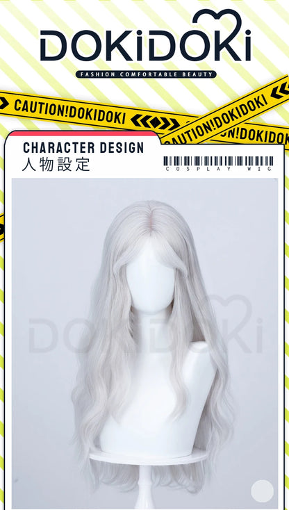 IN STOCK Reclusee Duchesss Revenantt Wig Game Cosplay Wig DokiDoki Women 60cm Long Curly Hair Reclusee Cosplay Free Wig Cap