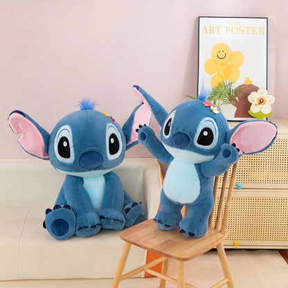 Disney 70cm Large Size Lilo&Stitch Plush Stuffed Doll Cartoon Animal Sleeping  Pillow Room Decoration Softmaterial Toy for Gift