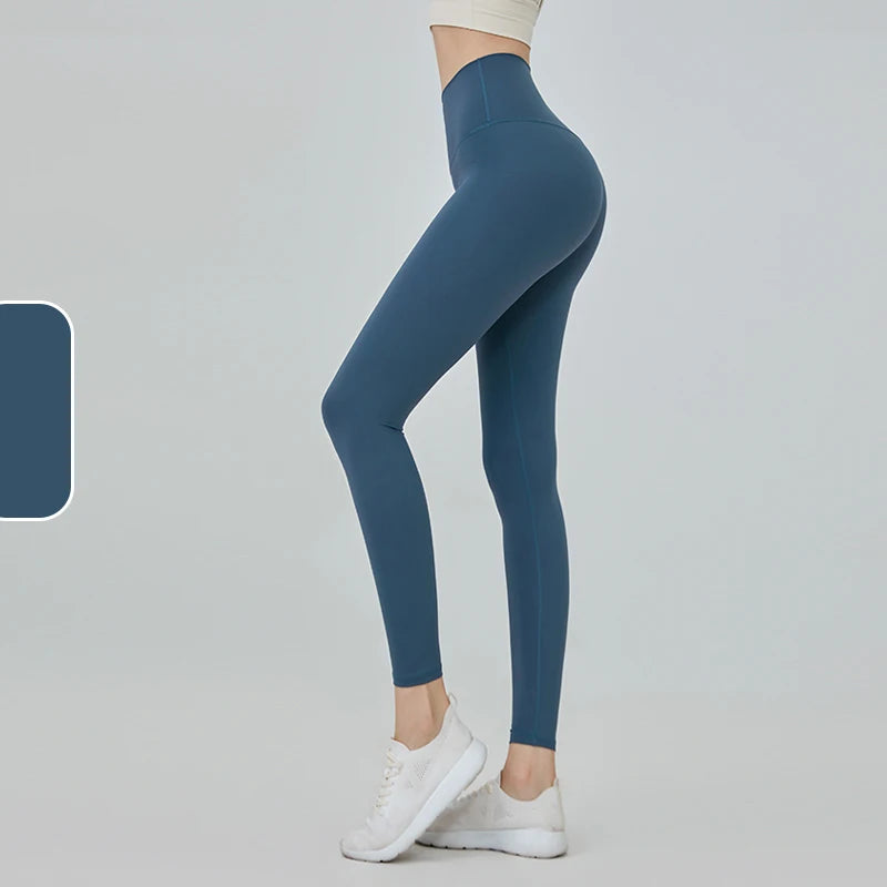 2025 Codex Seamless Yoga Leggings Women’s Sports Tights Gym Workout Fitness Pants Athletic Wear - Code Blue / S