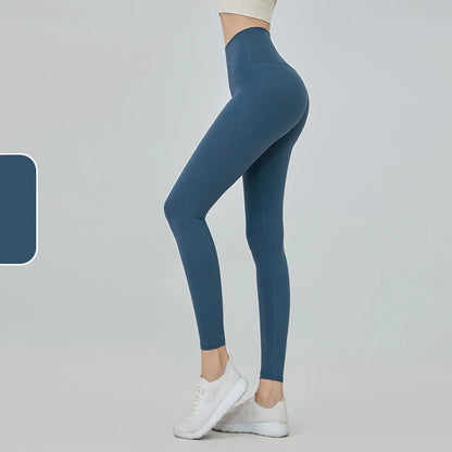 2025 Codex Seamless Yoga Leggings Women’s Sports Tights Gym Workout Fitness Pants Athletic Wear - Code Blue / S