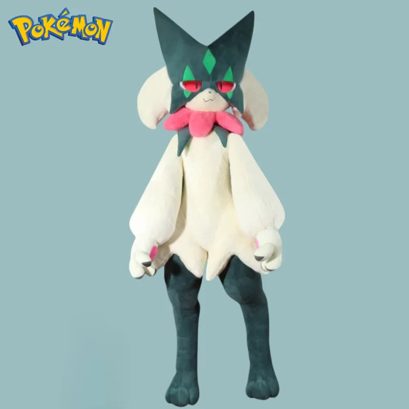 170CM NEW Meowscarada Plushies Pokemon Peluche Kawaii Cartoon Anime Stuffed Ornament Comfortable Soft Doll Children Toy Gift