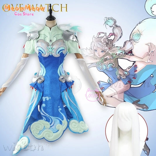 AOve Watch Kiriko Cosplay Costume Set Polyester Women