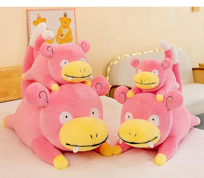 45/60/80CM Big Size Pokemon Slowpoke Plushies Cartoon Anime Plush Soft Doll Pillow Kawaii Stuffed Plushie Give Gift To Children
