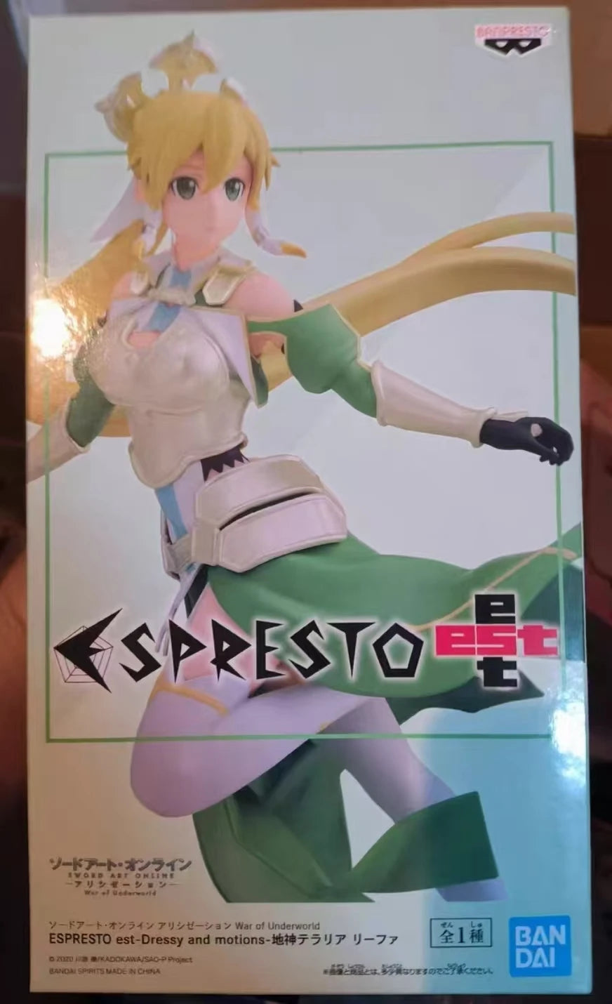 Original In Stock Bandai Bp Espresto Japanese Sword Art Online Alicization Asada Shino Action Figure Model Boxed Toys Gifts