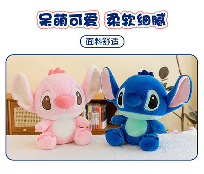 45/60/80CM Super Big Size Disney Stitch Anime Plush Stuffed Doll Kawaii Room Decoration Plushies Children's Pillow Holiday Gifts
