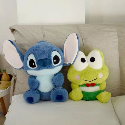 Sanrio Plush Kero Kero Keroppi Doll Pendant Stitch Toy Pillow Cushion Kawaii Soft Gift For Chilren Friend