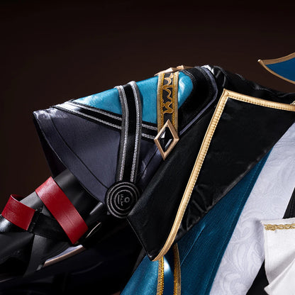 iCoser Honkai Star Rail Anaxa Cosplay Costume Wig Uniform Outfit Anaxagoras Grove of Epiphany Amphoreus Halloween for Women Men