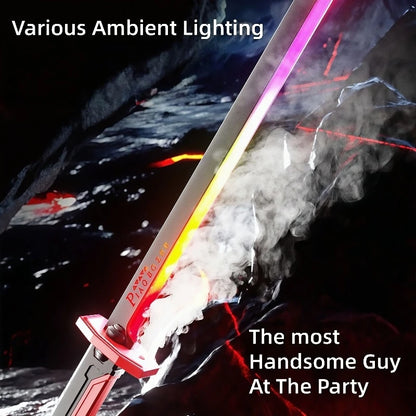 Party Glowing Atmosphere Light Props Christmas Gifts Star Sparks Battle Blade Rechargeable Type-C Various Changes In Lighting