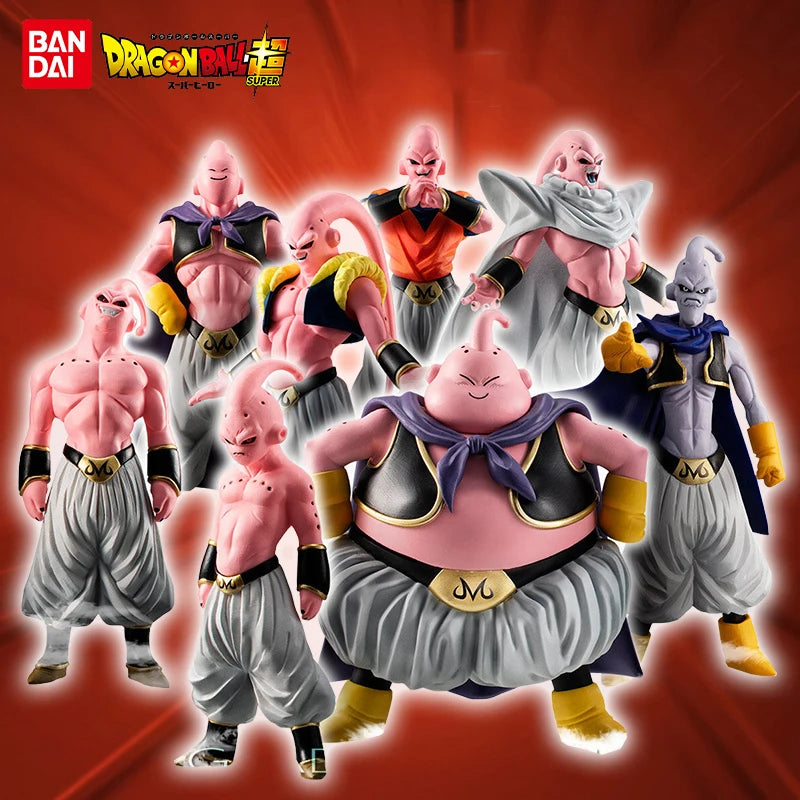8pcs Dragon Ball Z Majin Buu PVC Action Figure Set Anime Model Toys for Adults and Kids - 8Pcs 1set