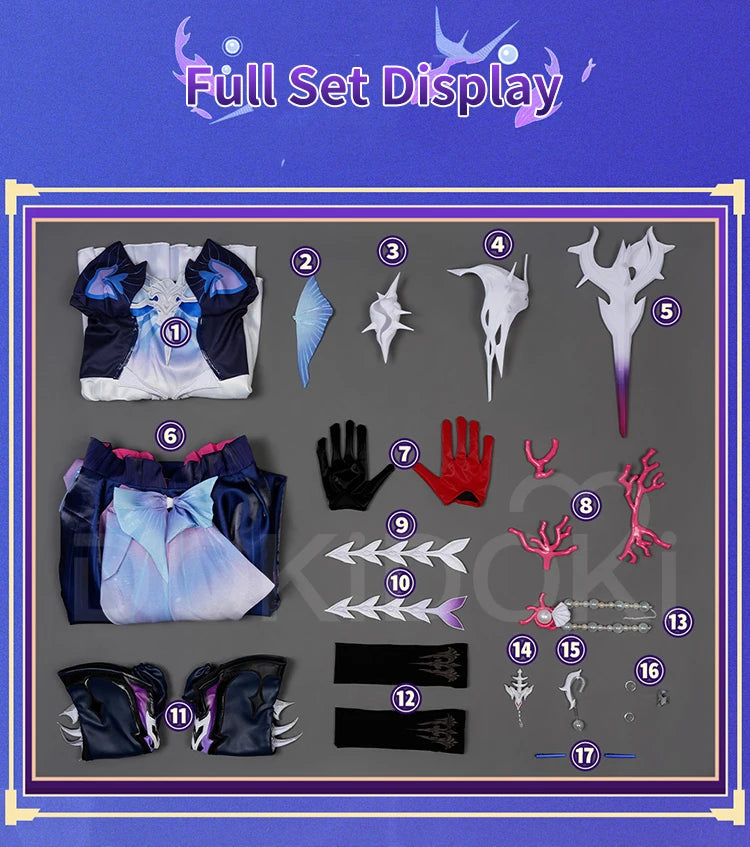 Hysilens Cosplay Costume Game Honkai: Star Rail DokiDoki-R HSR Women Dress Hysilens Helektra Cosplay Costume