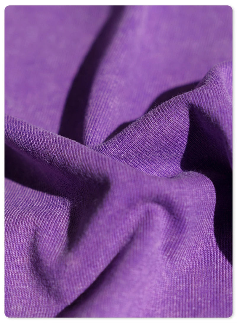 ZODF New Summer Men Washed Batik Cotton T Shirts Unisex American Retro High Street 270gsm Short Sleeve Tees Streetwear HY0489