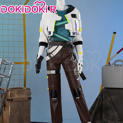 Deadlock Cosplay Costume Game Cosplay【S-2XL】DokiDoki-R Deadlock Men Suit Costume Halloween Cosplay Plus Size