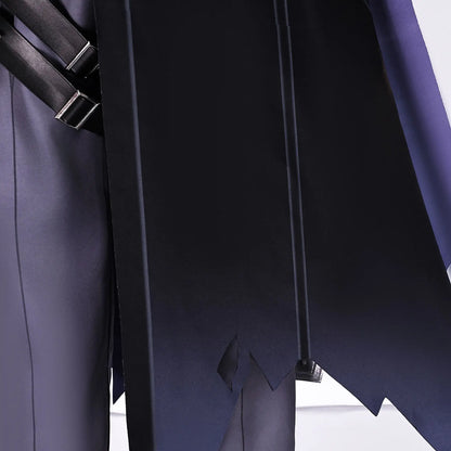 Kyryll Chudomirovich Flins Cosplay Costume Wig Genshin Impact Uniform Cloak Halloween Party for Women Men Role Play Outfit Props