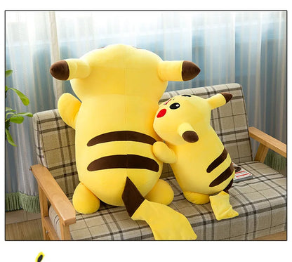 50/70/85cm Big Size Pokemon Pikachu Anime Plush Stuffed Doll Room Decoration Plushies Pillow Peluche Ornaments Children's Gifts