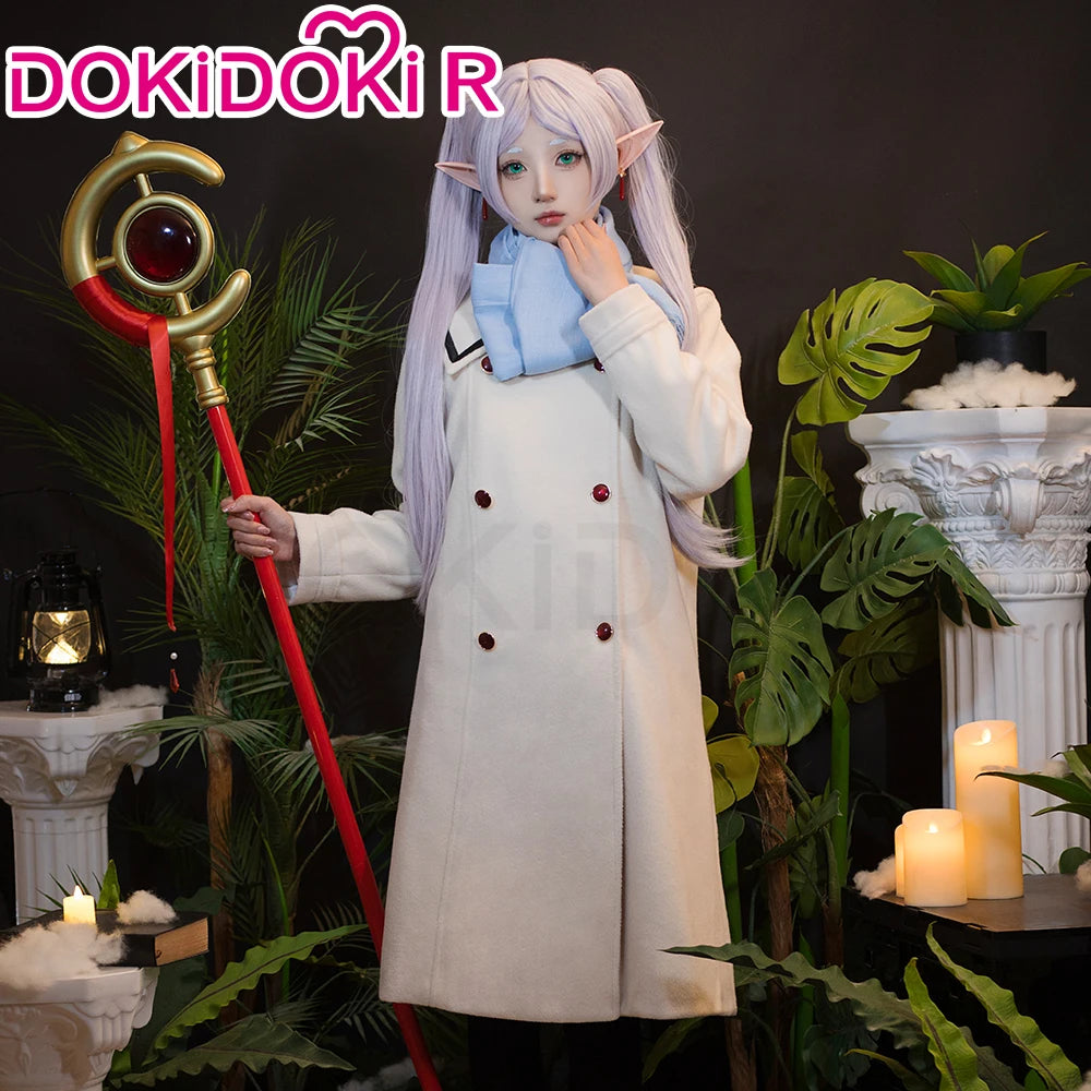 Frieren Himmel Fern Cosplay Costume Anime Frieren: Beyond Journey's End【XS-2XL】DokiDoki-R Women Winter Costume Plus Size