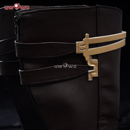 UWOWO League of Legends/LOL: Gwen Prestige Crystal Rose Wildd Rift WR ASU Cosplay Shoes