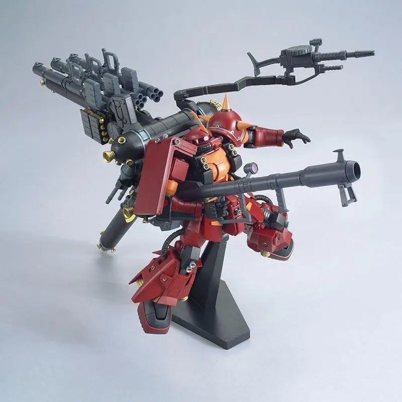 HGUC MS-06R 1/144 Scale Mecha Warrior Action Figure Model Toy with Detachable Parts High Detail Assembly Collectible