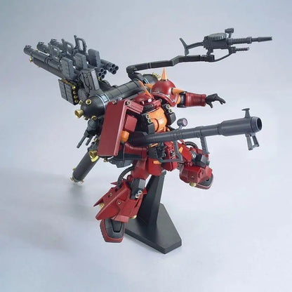 HGUC MS-06R 1/144 Scale Mecha Warrior Action Figure Model Toy with Detachable Parts High Detail Assembly Collectible