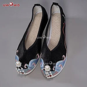 LAST BATCH UWOWO Genshin Impact Fanart Ganyu Cosplay Chinese Style Dress Traditional Clothing Liyue Cosplay Costume Cos Cosplay