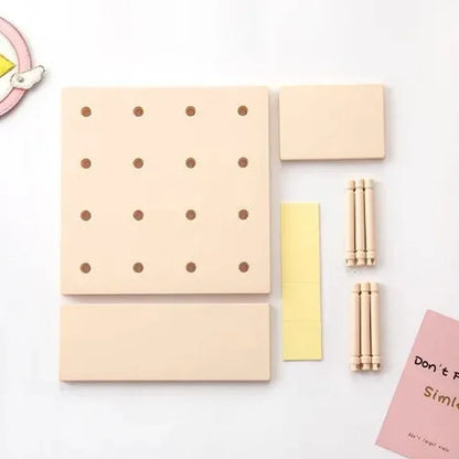 Home Decor Wall Shelves Decoration Hole Board Wall Storage Rack Storage Shelf Kitchen Bedroom Hanging Wall Shelves Wall Decor