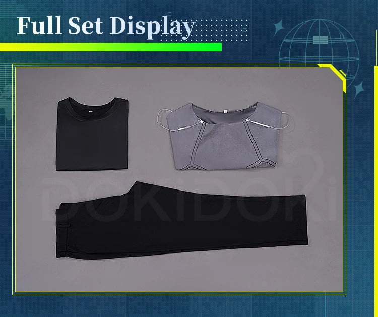 IN STOCK Till Cosplay Costume Anime Cosplay【XS-3XL】Alien Stage DokiDoki-R Till R6 Cosplay Men Stage Halloween Plus Size