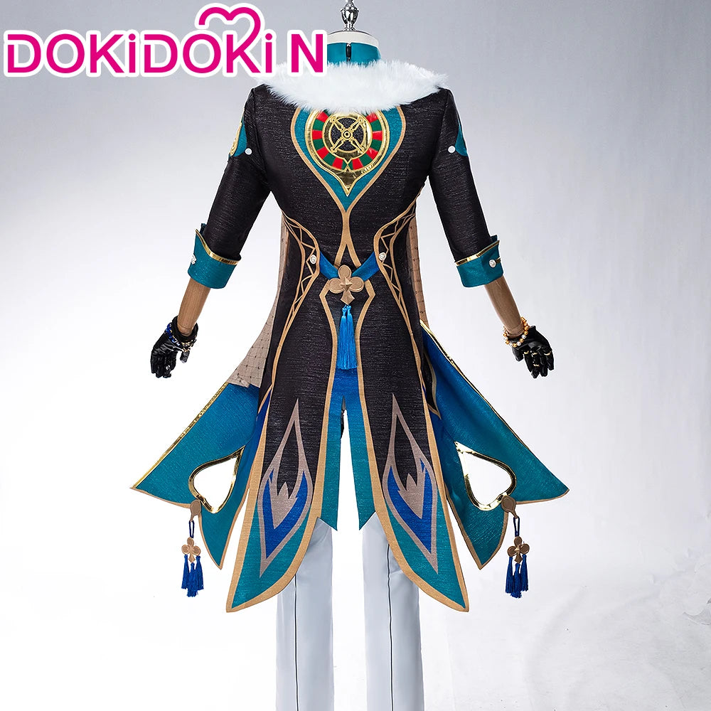 Aventurine Cosplay Costume Game Honkai: Star Rail Cosplay【XS-3XL】 DokiDoki-N Honkai Sha Jin Cosplay Halloween Suit Plus Size