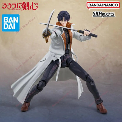 Bandai S.H.Figuarts Rurouni Kenshin Aoshi Shinomori 165mm PVC Model