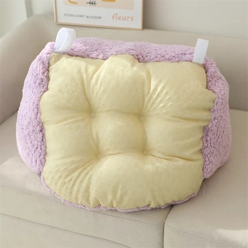 Comfortable Kuromi My Melody Seat Cushion Warm Buttocks Soft Stuffed Anime Cinnamoroll Back Sitting Cushion Chair Non-slip