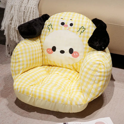 Comfortable Seat Cushion Kuromi My Melody Sitting Cushion For Chair Bay Window Japanese Style Cartoon Back Cushion Soft Comfort