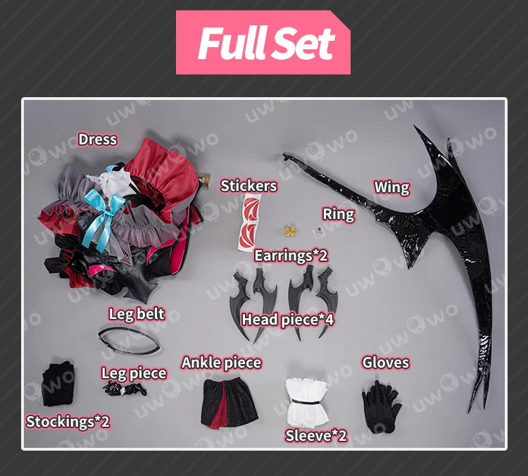 LAST BATCH UWOWO V Singerr Bloodd Fanart Cosplay Costume Role Play Outfits Dress For Women