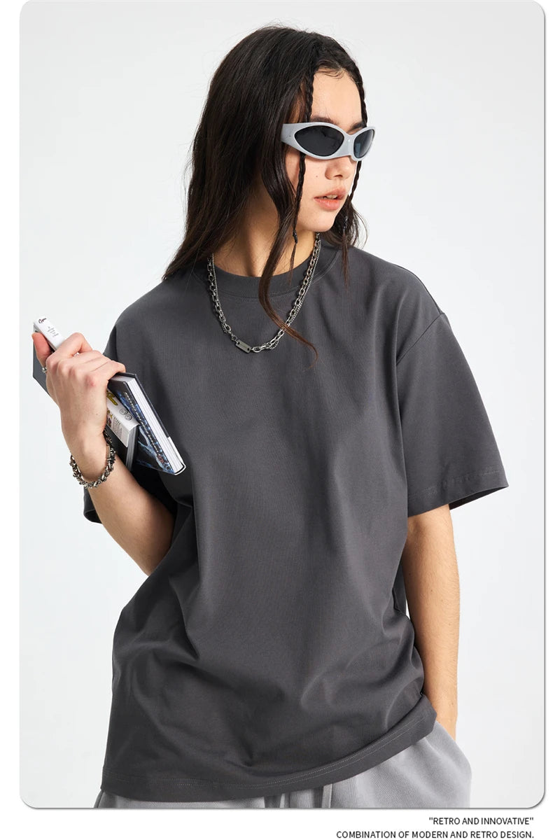 ZODF Fashion 2025 Summer Men Sorona T-Shirts Unisex Casual Cool Feeling Quick Dry O Neck 245gsm T Shirt Brand Tees HY1032