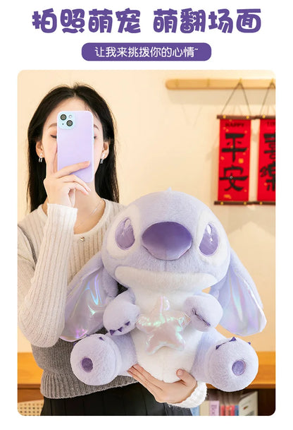 80CM Large Big Size Disney Stitch Cartoon Anime Plush Stuffed Doll Room Decoration Children Pillow Cute Peluche Ornaments Gifts