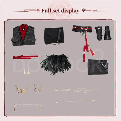 【Official】IN STOCK Lan Wangji Wei Wuxian Doujin Cosplay Costume Anime Dao Mo To Shi DokiDoki-SR Men Winter Halloween Costume