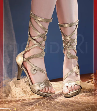IN STOCK Tribios Cyrene Shoes Cosplay Game Honkai: Star Rail Cosplay DokiDoki-SR Women Amphoreus Cosplay Shoes