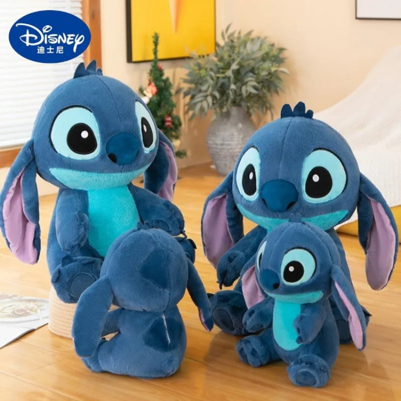 50/60/80cm Super Big Size Lilo & Stitch Disney Anime Plush Stuffed Doll Room Decor Large Plush Children's Pillow Holiday Gifts