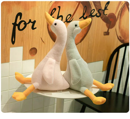 32-90cm Cute Duck Plush Toy Stuffed Animal Big Goose Dolls Large Soft Sleeping Hug Pillow Girl Xmas Birthday Gift
