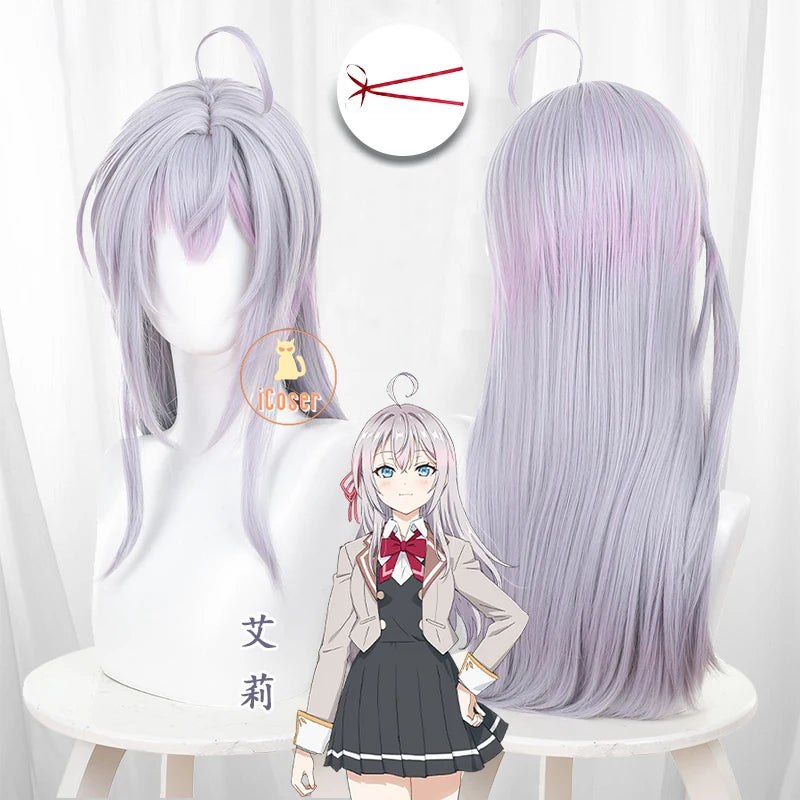 Anime Roshidere Alya Alisa Mikhailovna Kujou Cosplay Costume Wig Maria Masha Dress School Uniform Chisaki Sarashina Yuki Women