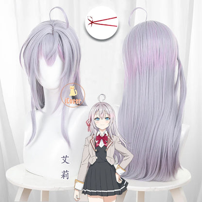 Anime Roshidere Alya Alisa Mikhailovna Kujou Cosplay Costume Wig Maria Masha Dress School Uniform Chisaki Sarashina Yuki Women