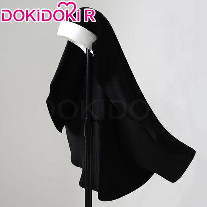 IN STOCK Kitagawa Marin Cosplay Costume Anime DokiDoki-R Women Nun Kitagawa Black Dress Halloween Cosplay